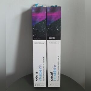 Cricut Infusible Ink Transfer Sheets Galaxy Pattern 12x12 Set of 2